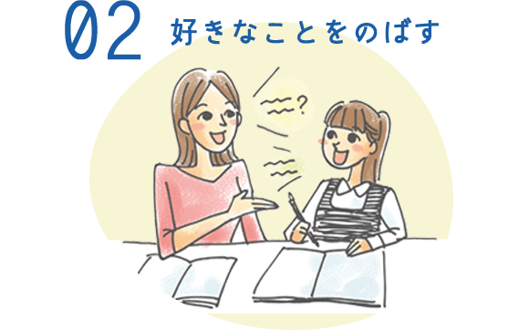 02 好きなことをのばす